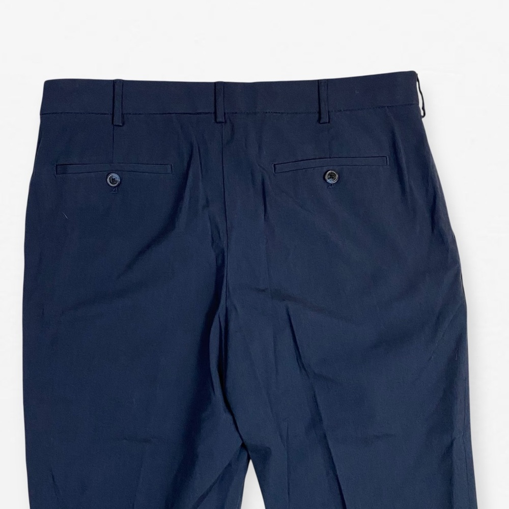 Van Heusen Blue Chinos Tailored Flex Fit Dress work pants 34x30 - Picture 7 of 7